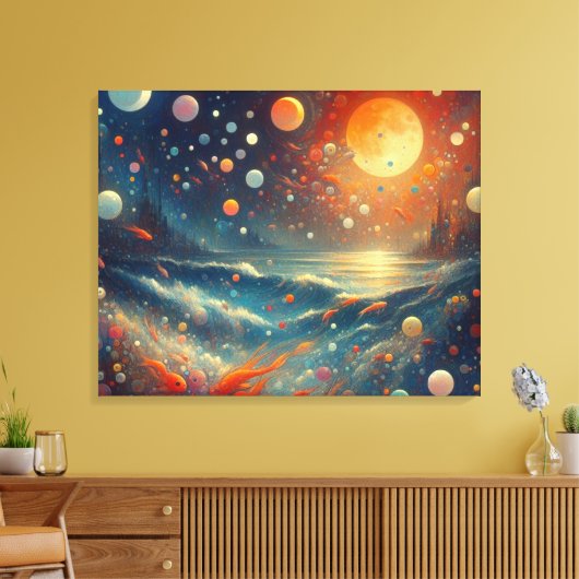 Befruchtung Leinwanddruck (Insitu (Wohnzimmer))