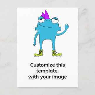 BeFunky Vertikale Postkarte