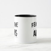Befürchten Sie das Alt-Musik-Sänger-Geschenk Tasse (Zentrum)