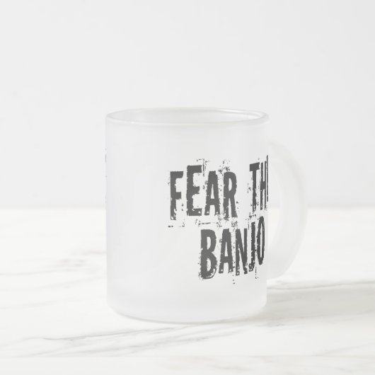 Befürchten Sie das Banjo Mattglastasse (VorderseiteRechts)