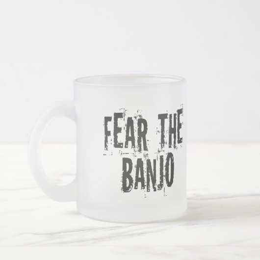 Befürchten Sie das Banjo Mattglastasse (Links)