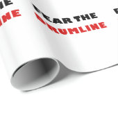Befürchten Sie das Drumline Geschenkpapier (Rolleneckpunkt)
