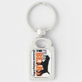 Befürchten Sie den Bart - das Drahthaar, das Schlüsselanhänger (Vorderseite)