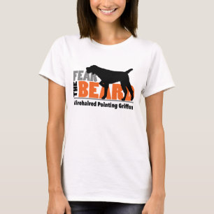 Befürchten Sie den Bart - das Drahthaar, das T-Shirt