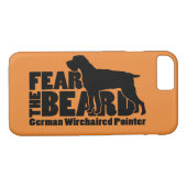 Befürchten Sie den Bart - deutschen Case-Mate iPhone Hülle (Rückseite (Horizontal))