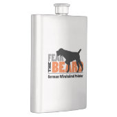 Befürchten Sie den Bart - deutschen Flachmann (Rechts)