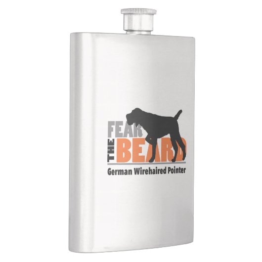 Befürchten Sie den Bart - deutschen Flachmann (Rechts)