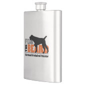 Befürchten Sie den Bart - deutschen Flachmann (Links)