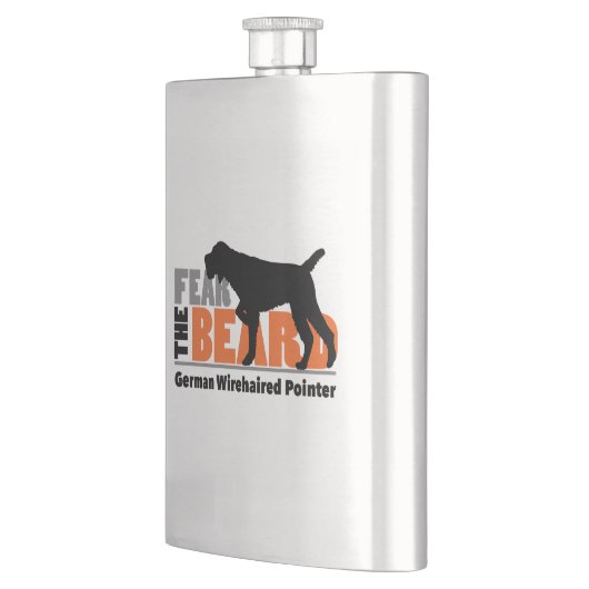 Befürchten Sie den Bart - deutschen Flachmann (Links)