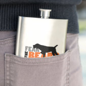 Befürchten Sie den Bart - deutschen Flachmann (Beispiel)