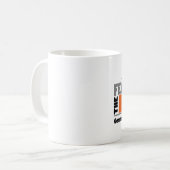 Befürchten Sie den Bart - deutschen Kaffeetasse (Vorderseite Links)