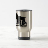 Befürchten Sie den Bart - deutschen Reisebecher (Mittel)