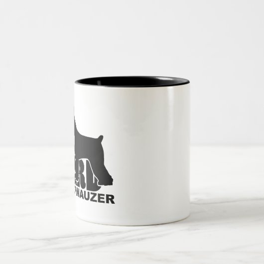 Befürchten Sie den Bart - Riesenschnauzer Zweifarbige Tasse (Mittel)