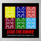 BEFÜRCHTEN SIE DEN BUNNY POSTER (Vorne)