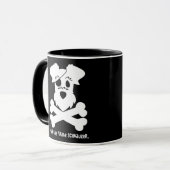 Befürchten Sie den PiratSchnauzer Tasse (Vorderseite Links)