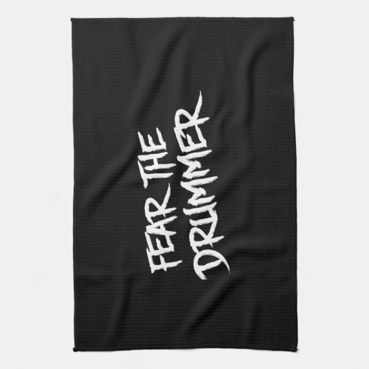 Befürchten Sie den Schlagzeuger Handtuch (Vertikal)