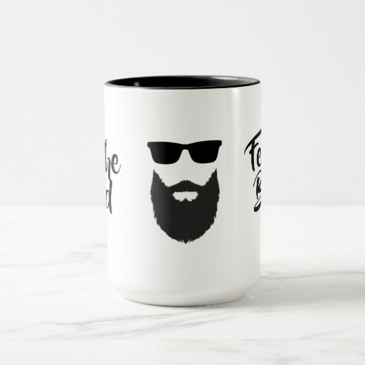 Befürchten Sie die Bart-Kaffee-Tasse Tasse (Zentrum)