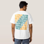 Befürchten Sie die Flosse T-Shirt (Schwarz voll)