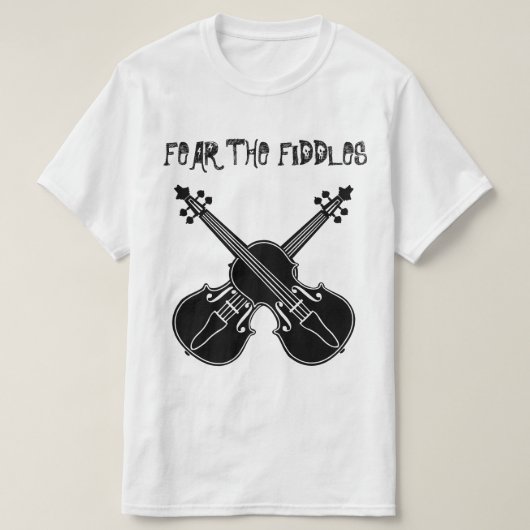 Befürchten Sie die Geigen T-Shirt (Design vorne)