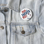 Befürchten Sie die Strickjacke-Weste Button (Beispiel)