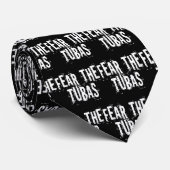 Befürchten Sie die Tubasgrunge-Krawatte Krawatte (Gerollt)