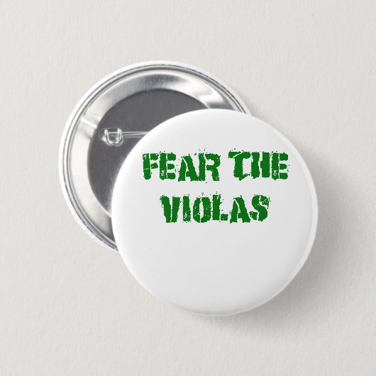 Befürchten Sie die Viola Button (Vorne & Hinten)