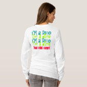 Befürchten Sie mich! Rawr! T-Shirt (Schwarz voll)
