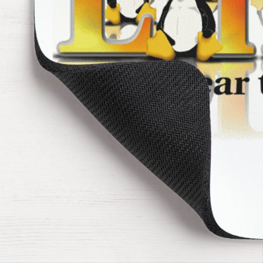 Befürchten Sie nicht die Pinguine Mousepad (Ecke)