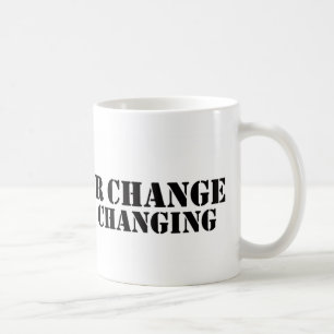 Befürchten Sie nicht Kaffee-Tassen-großen Druck Kaffeetasse