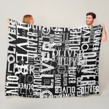 Befürchtete Namen, die auf modernen Schwarz-Weiß-S