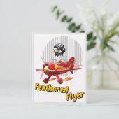 " BEFÜRCHTTER FLYER " POSTKARTE (Stehend Vorderseite)