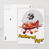 " BEFÜRCHTTER FLYER " POSTKARTE (Vorne/Hinten)