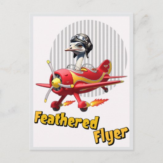 " BEFÜRCHTTER FLYER " POSTKARTE (Vorderseite)