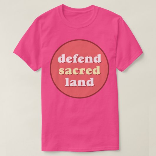 Befürworter der heiligen Landgemeinden T-Shirt (Design vorne)