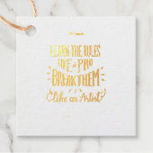 Befürwortung Geschenkanhänger (Vorderseite)