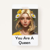 Beg for Queen Ausweis (Rückseite)