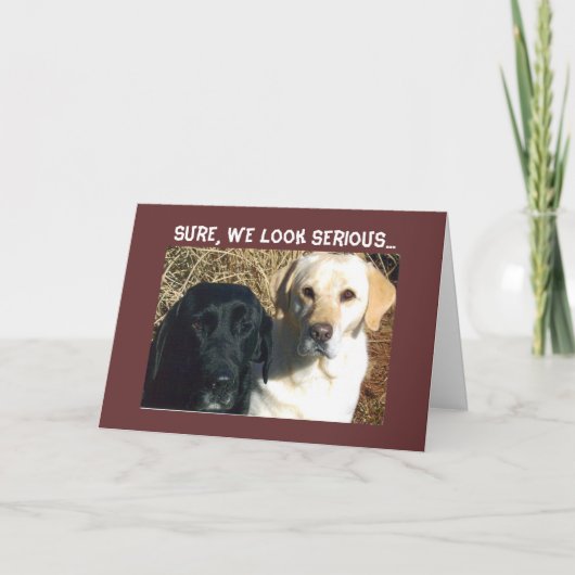 BEG FÜR LECKEREIEN BALD GUTE WÜNSCHE KARTE (Vorderseite)