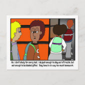 begabt postkarte (Vorderseite)