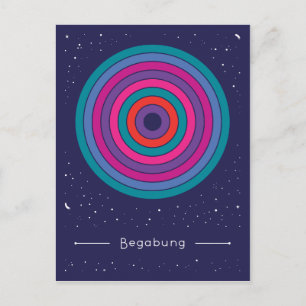 Begabung Postkarte