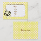 Begatter Welpe Visitenkarte (Vorne/Hinten)