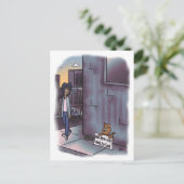 Begattung mit Zeichen Postkarte (Stehend Vorderseite)