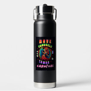 Begeben Sie sich in einen Samba-Karneval Trinkflasche