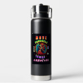 Begeben Sie sich in einen Samba-Karneval Trinkflasche (Hinten)