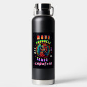 Begeben Sie sich in einen Samba-Karneval Trinkflasche (Rückseite)