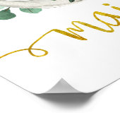 Begegnen Sie das Zeichen des Maid Coffee Brautpart Poster (Ecke)