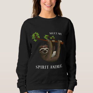 Begegnen Sie meinen Geist mit dem Niedlichen Fault Sweatshirt