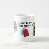 Begegnung der Flugbegleiter bei der Ruhestandsfeie Kaffeetasse (Mittel)