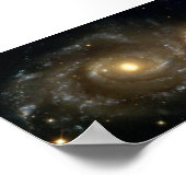 Begegnung der NASA mit zwei Spiralgalaxien Poster (Ecke)