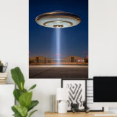 Begegnung des dritten Typs: Zone 51 Poster (Heimbüro)