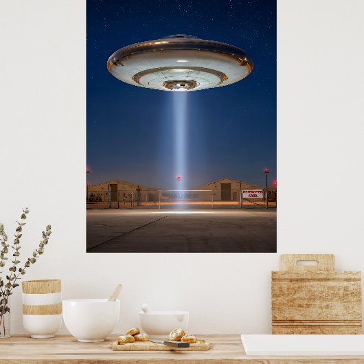 Begegnung des dritten Typs: Zone 51 Poster (Küche)